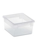 CAJA ORDENACION LIGHT BOX S/2 2.5L. TRANSPARENTE