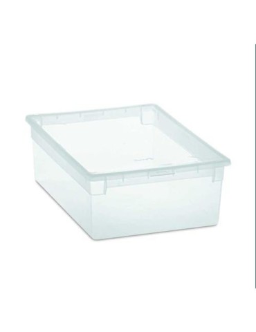 CAJA ORDENACION LIGHT BOX L 23 L. TRANSPARENTE