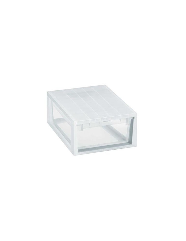 CAJA ORDENACION LIGHT DRAWER M 12L.TRANSPARENTE
