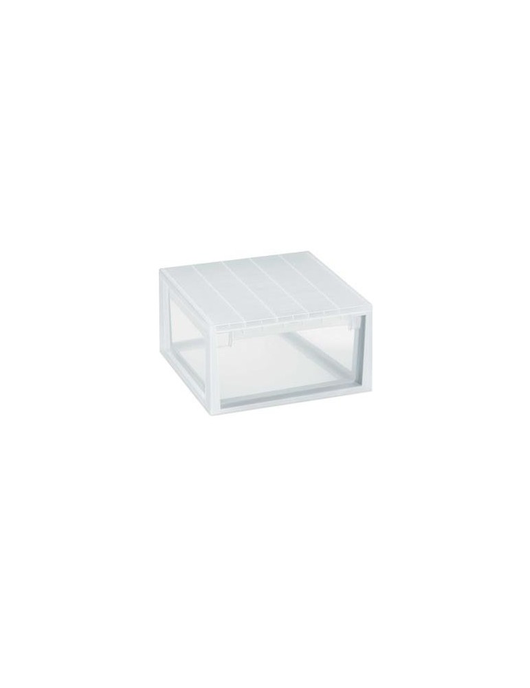 CAJA ORDENACION LIGHT DRAWER L 23L.TRANSPARENTE