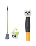 SET FREGAR PANDA KIDS (CUBO+ESCURRIDOR+FREGONA)