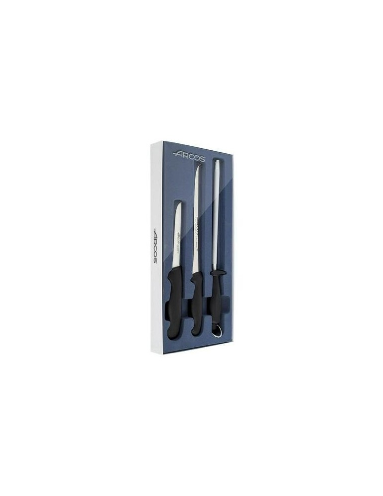 JUEGO JAMONERO COCINA 3 PZAS ACERO INOX 859400