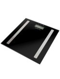 BASCULA BAÑO DIGITAL GRASA 180KG NEGRO 33706