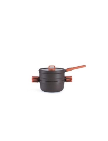 BATERIA COCINA SERIE COMPAC 4PZAS 24CM ALUM FUNDID