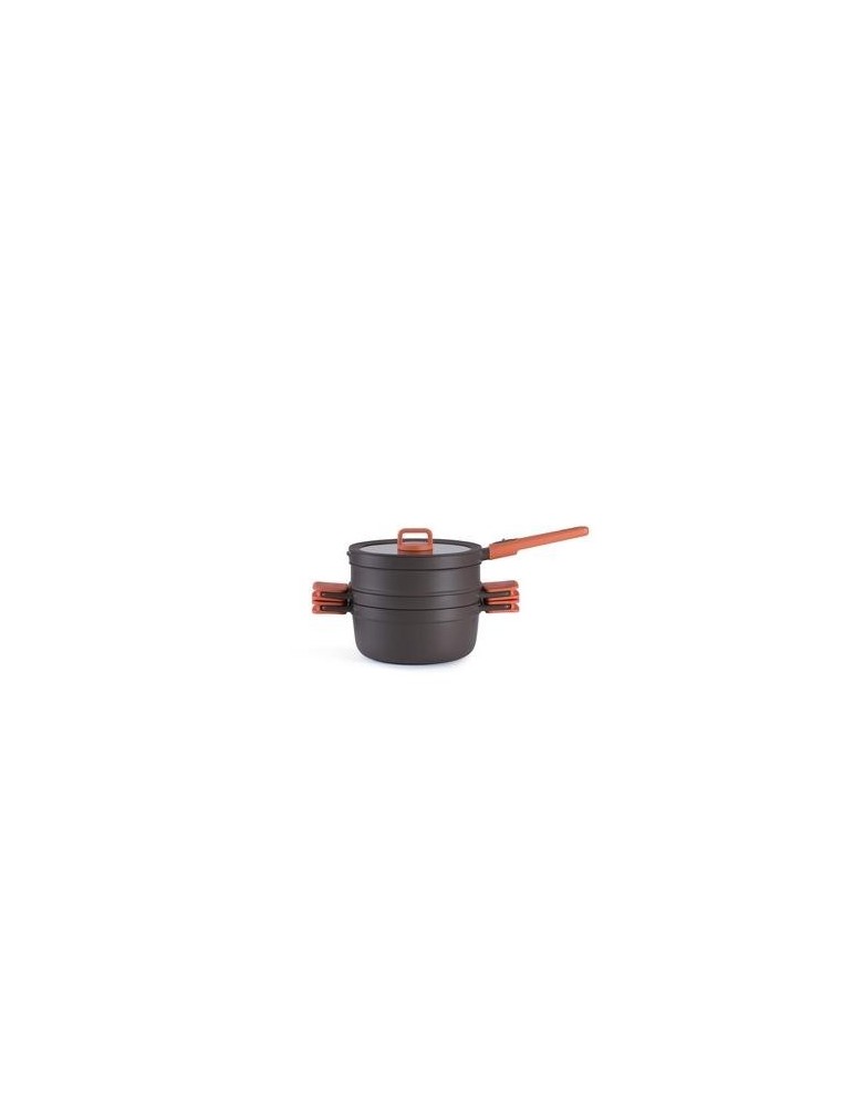 BATERIA COCINA SERIE COMPAC 4PZAS 24CM ALUM FUNDID