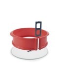 MOLDE DESMONTAB SILICONA REDONDO BASE CRISTAL 26CM