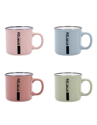 TAZA CERÁMICA COLOR SURTID 8CL ENERGY QUID 5428051