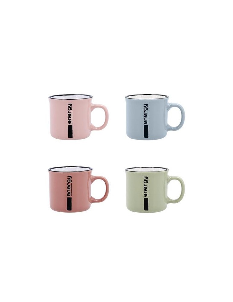TAZA CERÁMICA COLOR SURTID 8CL ENERGY QUID 5428051