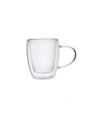 TAZA DOBLE PARED VIDRIO TRANSPAR 30CL SERENIA QUID