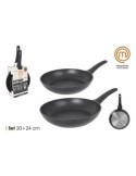 LOTE 2 SARTENES 20CM/24CM AL.FORJ MC SOL159103183