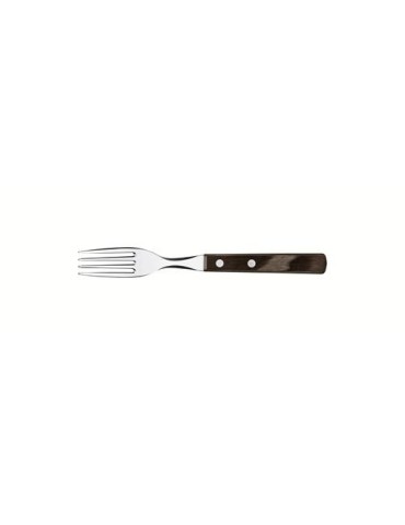 TENEDOR ACERO INOX MANGO MADERA 29810006