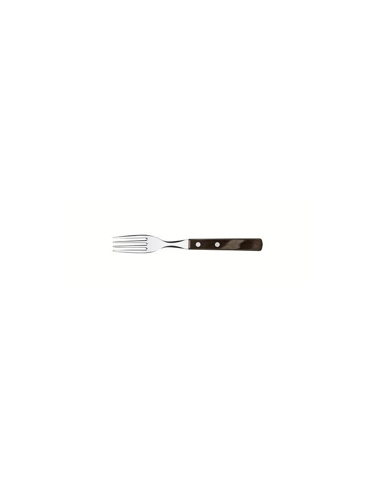 TENEDOR ACERO INOX MANGO MADERA 29810006