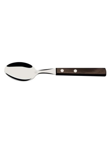 CUCHARA MESA ACERO INOX MANGO MADERA 29810171