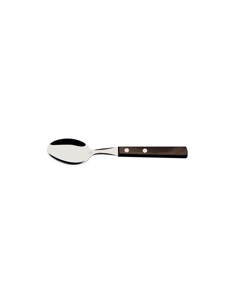 CUCHARA MESA ACERO INOX MANGO MADERA 29810171