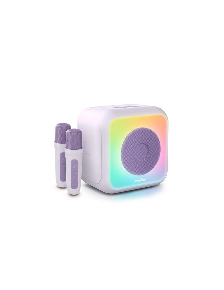 ALTAVOZ BLUETOOTH KARAOKE C/ 2 MICRÓFONOS INALAMBR