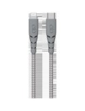 CABLE USB-C/ USB-C LIGTNG 1.2M 3A GRIS F149006