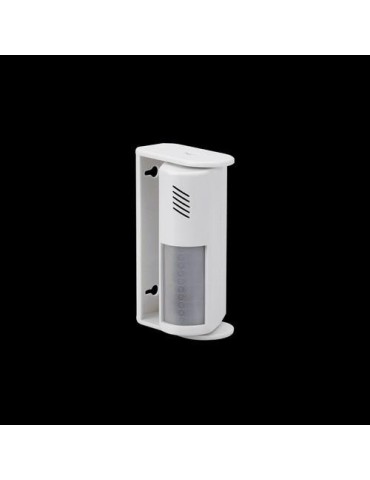 SENSOR DE MOVIMIENTO CON ALARMA  BLANCO ASSMAL1B