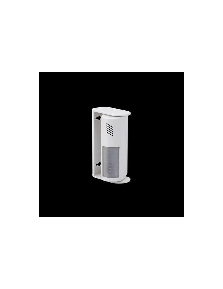 SENSOR DE MOVIMIENTO CON ALARMA  BLANCO ASSMAL1B