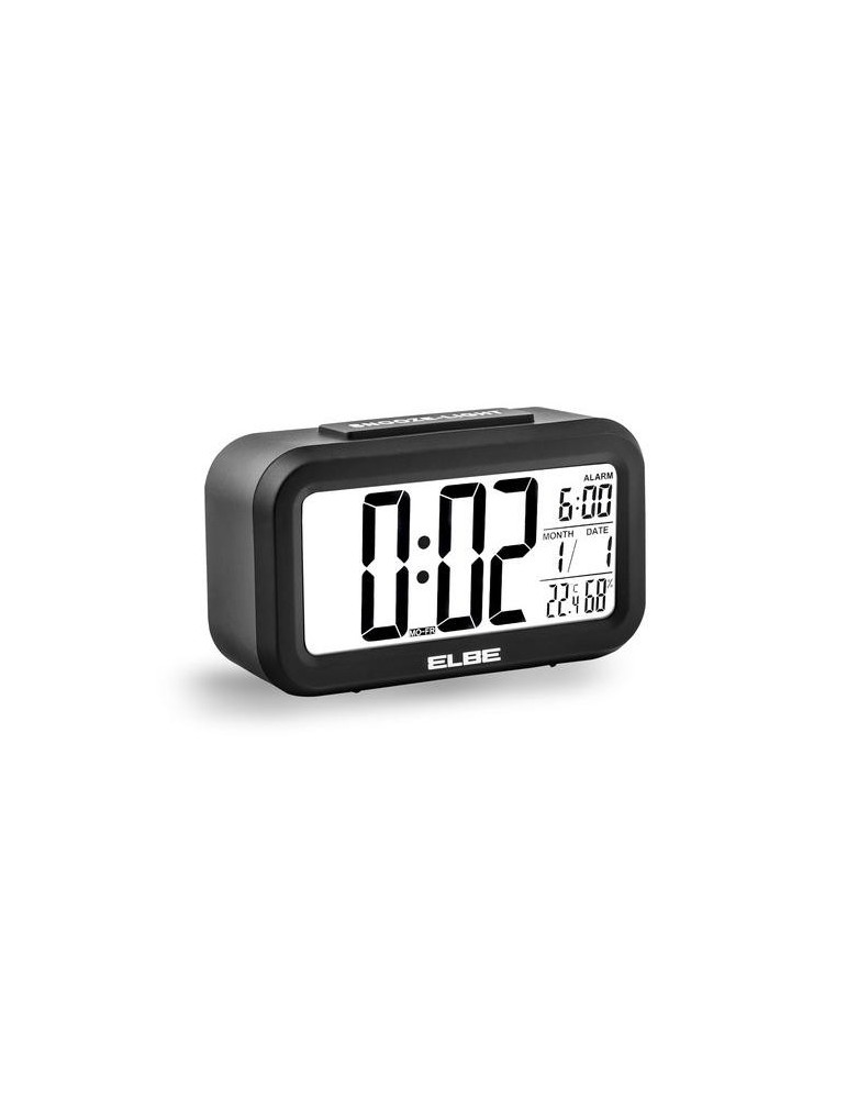 RELOJ DESPERTADOR NEGRO RD-668-N