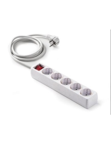 BASE 5 TOMAS/TT. CABLE 1.5 M. C/INTERRUPTOR 9/705