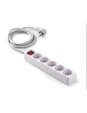 BASE 5 TOMAS/TT. CABLE 1.5 M. C/INTERRUPTOR 9/705