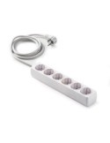 BASE 6 TOMAS/TOMA TIERRA CABLE 1.5 M. 9/506