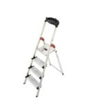 ESCALERA DOMESTICA PELDAÑOS ANCHOS 4 XXL PLASTICA