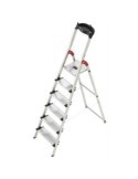 ESCALERA DOMESTICA PELDAÑOS ANCHOS 6 XXL PLASTICA