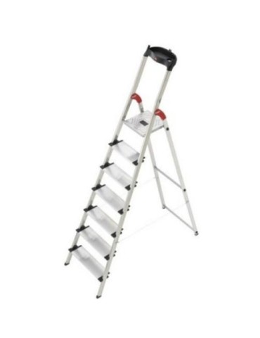 ESCALERA DOMESTICA PELDAÑOS ANCHOS 7 XXL PLASTICA