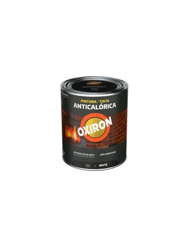 PINTURA ANTICALORICA ON OXIRON NEGRA 750ML