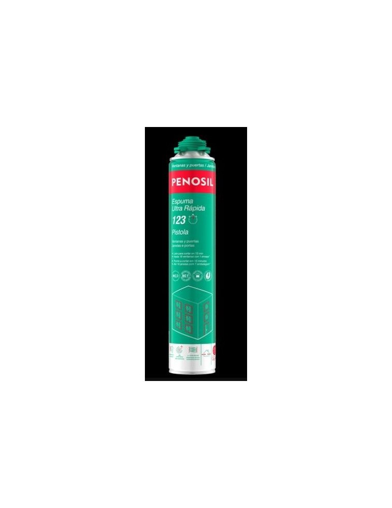 ESPUMA POLIURETANO ULTRA RAPIDA 123 PISTOLA 870ML