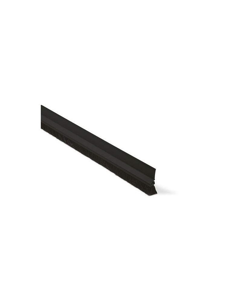 BURLETE SUELO DESNIVELADO PELO 100CM 18MM NEGRO