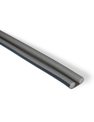BURLETE DOBLE BAJO PUERTA ESPUMA 95CM GRIS
