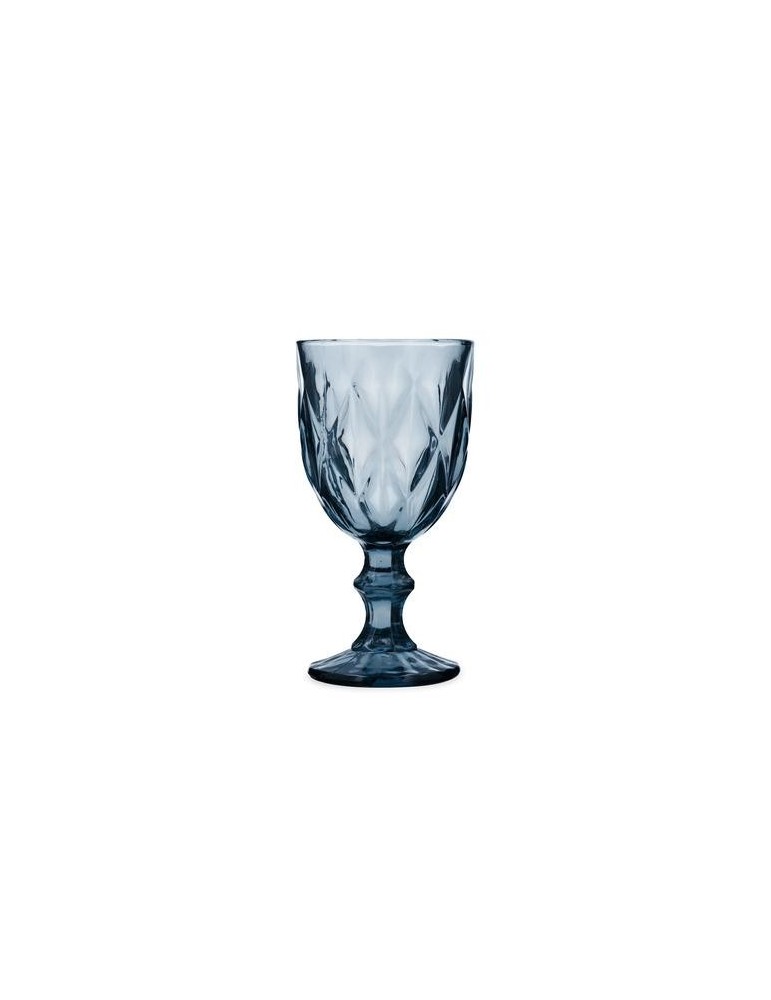 COPA VIDRIO AZUL 6UDS 23,5CL MAIA QUID 5428068