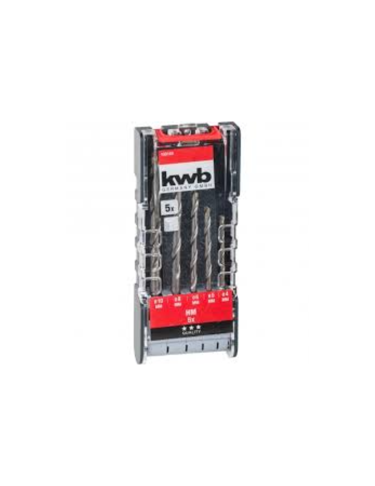 JUEGO 5 BROCAS PIEDRA SURTIDAS PWBX 49109140