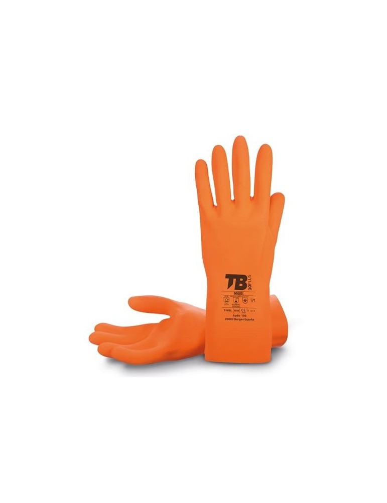 GUANTE LATEX NATURAL BARRIER 9005X T-9