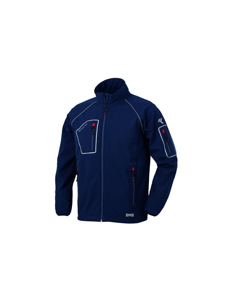 CHAQUETA JUST SOFTSHELL AZUL T.M 04515NB-040