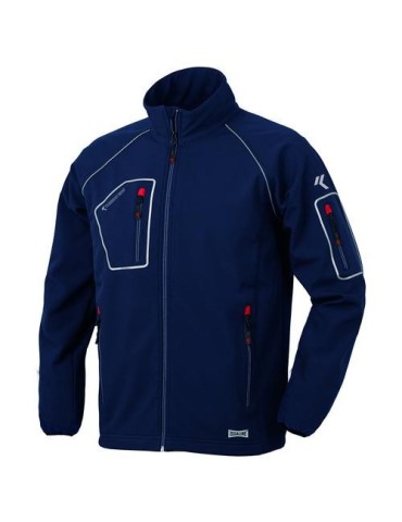 CHAQUETA JUST SOFTSHELL AZUL T.XL 04515NB-040