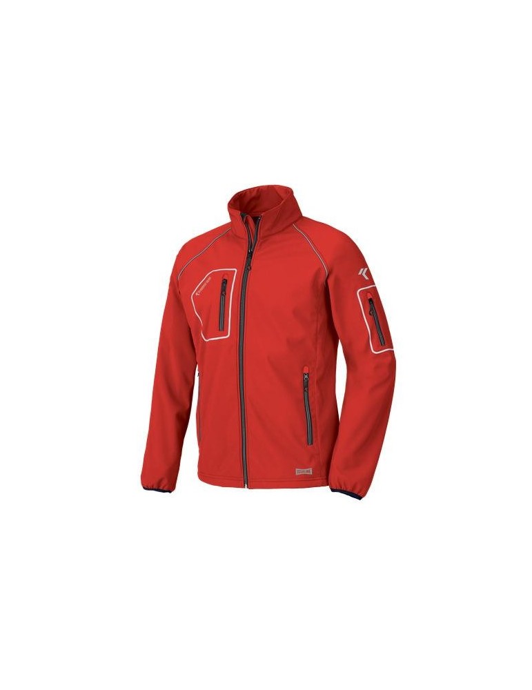 CHAQUETA JUST SOFTSHELL ROJO T.L 04515NB-070