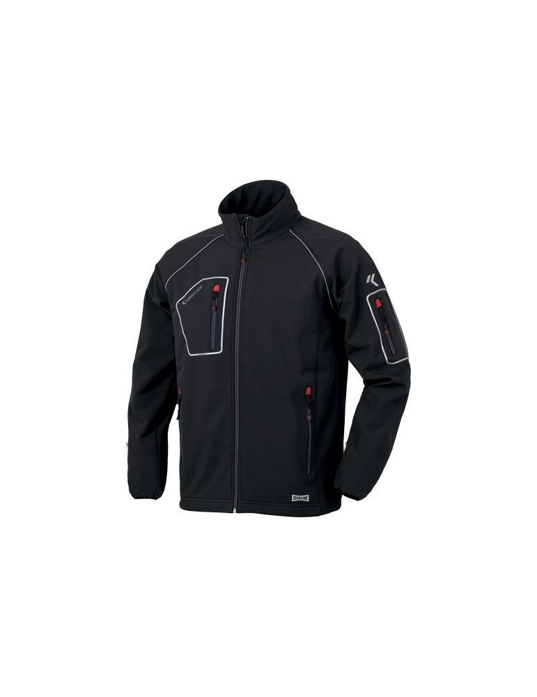 CHAQUETA JUST SOFTSHELL NEGRO T.M 04515NB-060