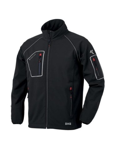 CHAQUETA JUST SOFTSHELL NEGRO T. XXL 04515NB-060