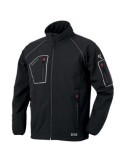 CHAQUETA JUST SOFTSHELL NEGRO T. XXL 04515NB-060