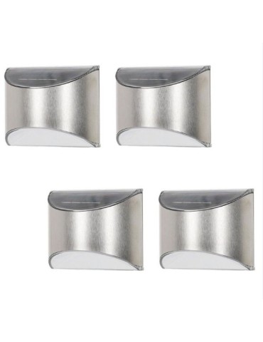 PACK 4 APLIQUES SOLARES LED EXTERIOR PARED 61581