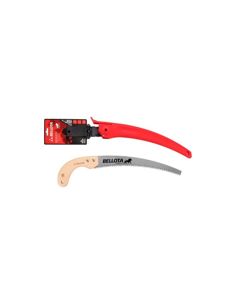 SERRUCHO LEON HOJA CURVA 13" M/MAD.C/FUNDA 450MC13