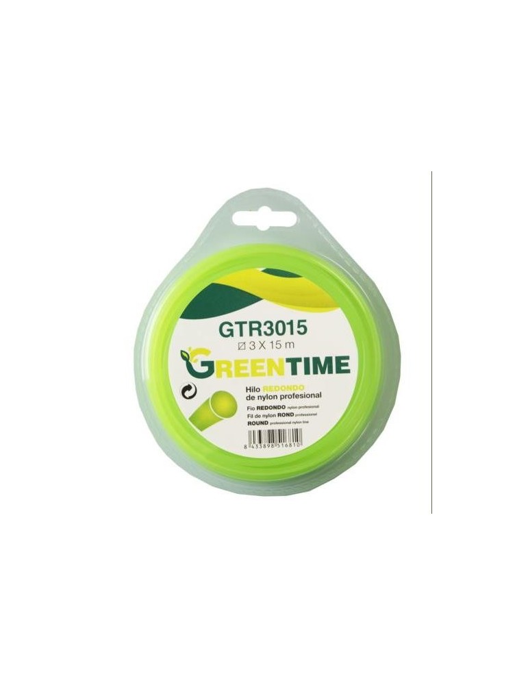 HILO NYLON REDONDO 3,0MM X 15M GTR3015