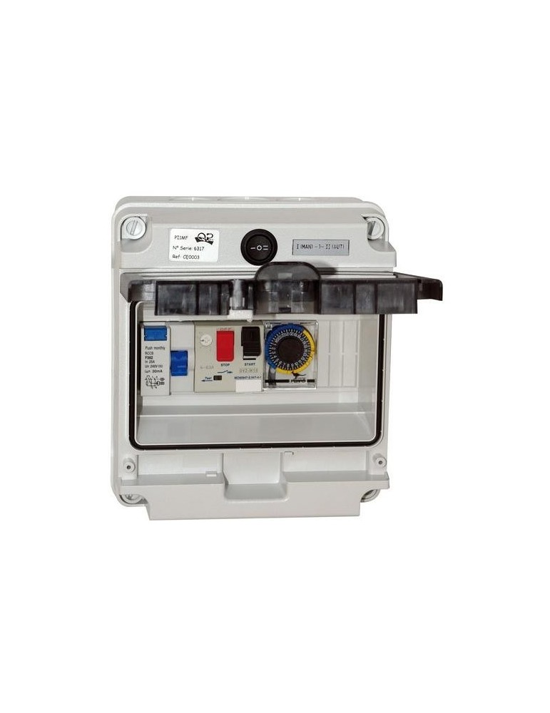 CUADRO ELECTRICO FILTRACION 0,75-1HP MONO