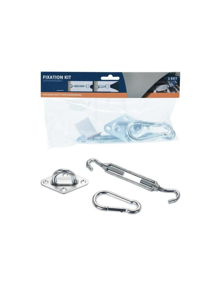 SET FIJACION 3 PIEZAS ACCESORIOS TOLDO VELA
