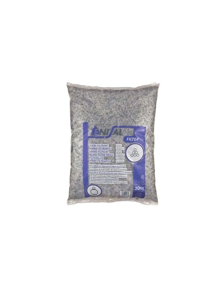 VIDRIO FILTRANTE ENISAL GRUESO (SACO 20KG.) 3730