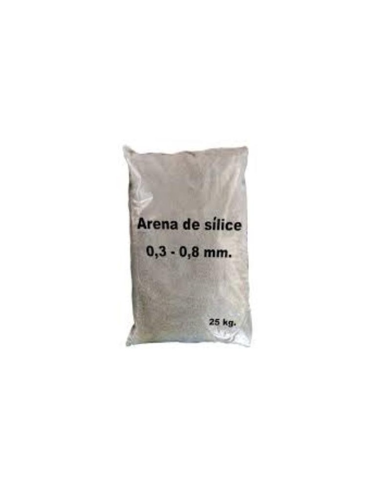 ARENA SILICE S GRUESA (SACO-25 KG.)
