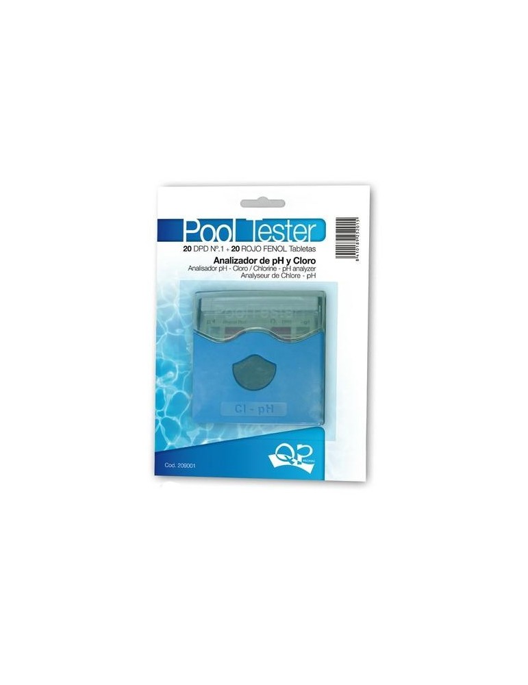 ANALIZADOR DE CLORO Y PH POOL TESTER QUIMICAMP